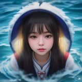 高清无码导航用户体验研究员王美的职业形象照，扎马尾的年轻女性，坐在用户访谈室内，面带微笑，手边放着访谈记录本，背景简洁明亮